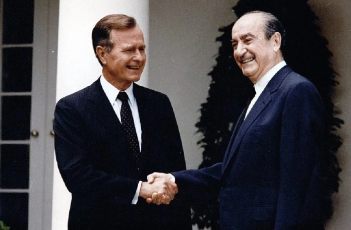 Ο άγνωστος διάλογος Μητσοτάκη-Μπους για την Μακεδονία- Απόρρητο έγγραφο της εποχής